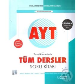 AYT Tüm Dersler Soru Kitabı Bankası - Palme Yayınları