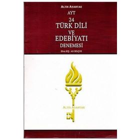 AYT Türk Dili Edebiyatı Denemesi Altın Anahtar Yayınları 24 Deneme