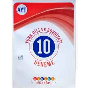 AYT Türk Dili ve Edebiyatı 10-Deneme Dükkanı Yayınları