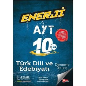 AYT Türk Dili ve Edebiyatı 10x24 Deneme Sınavı İlk Dönem -Palme Yayınevi