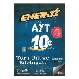 AYT Türk Dili ve Edebiyatı 10x24 Deneme Sınavı İlk Dönem -Palme Yayınevi