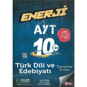 AYT Türk Dili ve Edebiyatı 10x24 Deneme Sınavı İlk Dönem -Palme Yayınevi