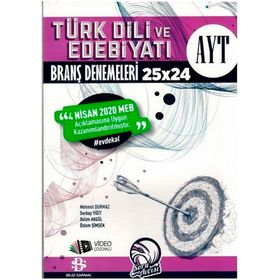 AYT Türk Dili ve Edebiyatı 2020 MEB 25x24 Branş Denemeleri-Bilgi Sarmal Yayınları