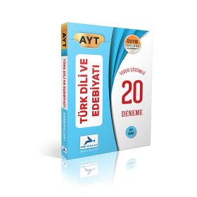 AYT Türk Dili ve Edebiyatı 20li Çözümlü Deneme Sınavı - Paraf Yayınları
