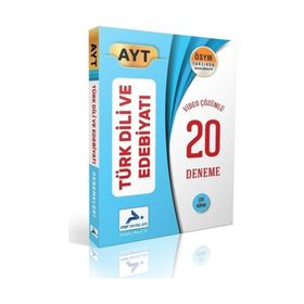 AYT Türk Dili ve Edebiyatı 20li Çözümlü Deneme Sınavı - Paraf Yayınları