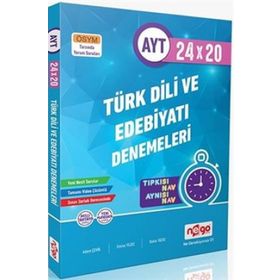 AYT Türk Dili ve Edebiyatı 24x20 Branş Denemeleri-Nego Yayınları