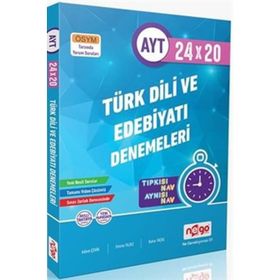 AYT Türk Dili ve Edebiyatı 24x20 Branş Denemeleri-Nego Yayınları