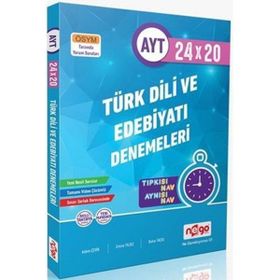 AYT Türk Dili ve Edebiyatı 24x20 Branş Denemeleri-Nego Yayınları