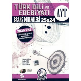 AYT Türk Dili Ve Edebiyatı 25 x 24 Branş Denemeleri - Bilgi Sarmal Yayınları