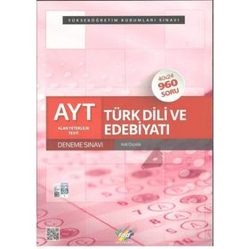 AYT Türk Dili Ve Edebiyatı 40x24 Deneme Sınavı Fdd Yayınları