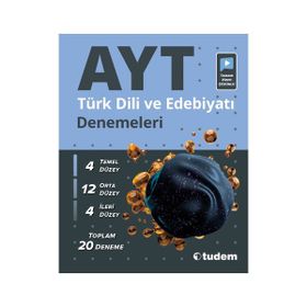 Ayt Türk Dili ve Edebiyatı Denemeleri - Tudem Yayınları
