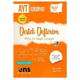 Ayt Türk Dili Ve Edebiyatı Destek Defterim-Ens Yayıncılık