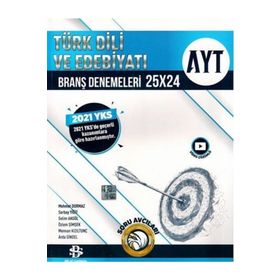 AYT Türk Dili ve Edebiyatı EvdeKal 25x24 Branş Denemeleri-Bilgi Sarmal Yayınları