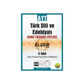 AYT Türk Dili ve Edebiyatı Konu Tarama Föyleri Ölçüm Serisi 6 Fasikül-Pano Yayınları