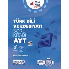 AYT Türk Dili ve Edebiyatı Soru Kitabı - Yeni Nesil Yayınları