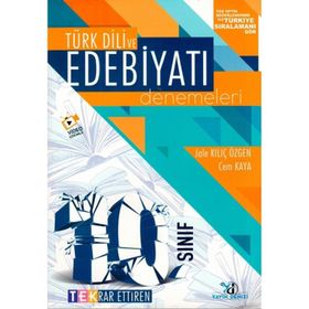 AYT Türk Dili ve Edebiyatı Sosyal Bilimler 1 Fark Tekrar Ettiren 10 x 40 Denemesi-Yayın Denizi Yayınları