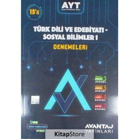 AYT Türk Dili ve Edebiyatı Sosyal Bilimler 1 Ray 15 li Denemeleri-Toprak Yayıncılık