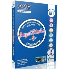 AYT Türk Dili ve Edebiyatı Sosyal Bilimler 1 Ray 15 li Denemeleri-Toprak Yayıncılık