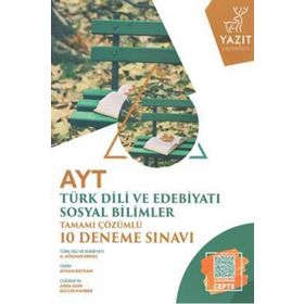 Ayt Türk Dili Ve Edebiyatı Sosyal Bilimler Tamamı Çözümlü 10 Deneme Sınavı
