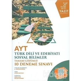 Ayt Türk Dili Ve Edebiyatı Sosyal Bilimler Tamamı Çözümlü 10 Deneme Sınavı