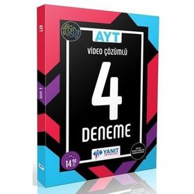 AYT Video Çözümlü 4 Fasikül Deneme-Yanıt Yayınları