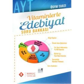 AYT Vitaminlerle Edebiyat Soru Bankası-Sonuç Yayınları