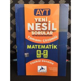 AYT Yeni Nesil Sorular Matematik Fasikül Deneme-Paraf Yayınları