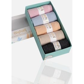 Aytuğ 33244 5 Çift Özel Kutulu Kadın Modal Patik