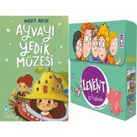 Ayvayı Yedik Müzesi ve Levent İz Peşinde 1 Set - 5 Kitap - Mert Arık
