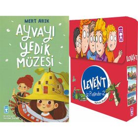 Ayvayı Yedik Müzesi ve Levent İz Peşinde 2 Set - 5 Kitap - Mert Arık