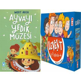 Ayvayı Yedik Müzesi ve Levent İz Peşinde 4 Set - 5 Kitap - Mert Arık