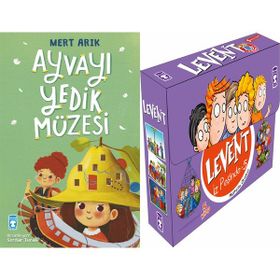 Ayvayı Yedik Müzesi ve Levent İz Peşinde 5 Set - 5 Kitap - Mert Arık
