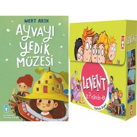 Ayvayı Yedik Müzesi ve Levent İz Peşinde 6 Set - 5 Kitap - Mert Arık