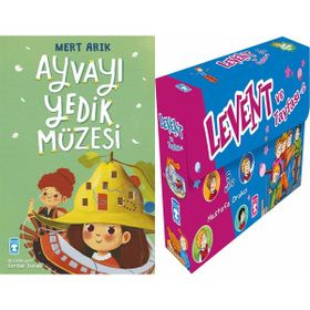 Ayvayı Yedik Müzesi ve Levent ve Tayfası 2 Set - 5 Kitap - Mert Arık