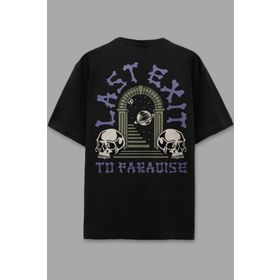 AyveGa AG198OT Last Exit Siyah Erkek T-shirt