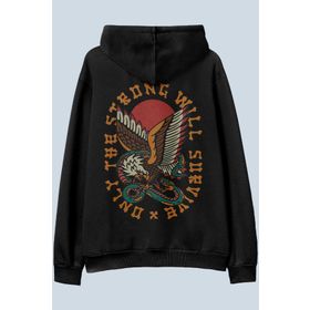 AyveGa AG212H Survive Siyah Kadın Sweatshirt