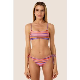 Ayyıldız 40734 Pembe Simli Kadın Bikini Takımı
