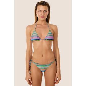 Ayyıldız 40735 Yeşil Simli Kadın Bikini Takımı