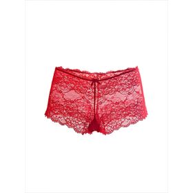 Ayyıldız 5278 Kırmızı Dantelli Boxer Külot