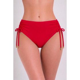Ayyıldız 63059 Kırmızı Büzgülü Yüksek Bel Bikini Altı