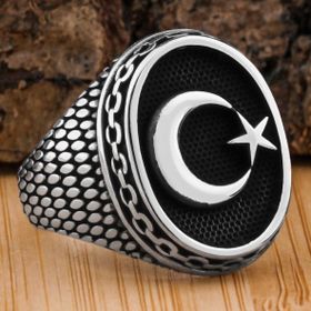Ayyıldız Model 925 Ayar Gümüş Yüzük