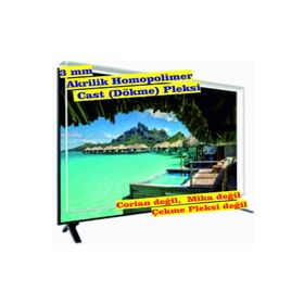 Ayyıldız Pleksi Beko B43L 6652 5W 43 İnç Uyumlu TV Ekran Koruyucu