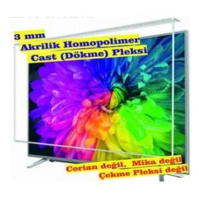 Ayyıldız Pleksi Philips 50PUS7304 50 İnç Uyumlu TV Ekran Koruyucu