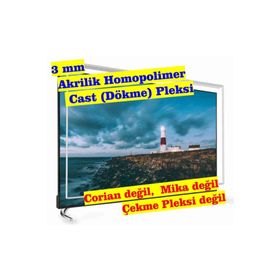Ayyıldız Pleksi Philips 55PUS7354 55 İnç Uyumlu TV Ekran Koruyucu