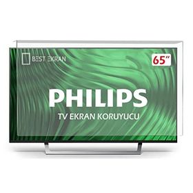 Ayyıldız Pleksi Philips 65PUS6412 65 İnç Uyumlu TV Ekran Koruyucu