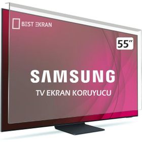 Ayyıldız Pleksi Samsung 55Q80T 55 İnç Uyumlu TV Ekran Koruyucu