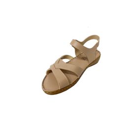 Ayzen 412 Deri Trend Fashion Kadın Sandalet