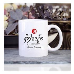 Ayzi Tasarım Kişiye Özel Felsefe Öğretmeni Kupa Bardak