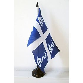 AZ FLAG 10x15 cm Somali Federal Cumhuriyeti Masa Bayrağı