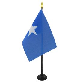 AZ FLAG 10x15 cm Somali Federal Cumhuriyeti Masa Bayrağı